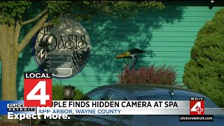 Couple finds hidden camera at spa in Ann Arbor