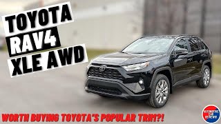 2024 TOYOTA RAV4 XLE PREMIUM AWD! | *Full Walkaround Review* | Worth Buying Toyota's Popular Trim?!