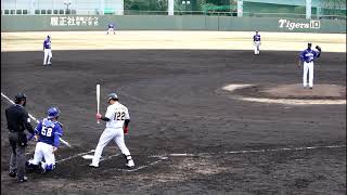 2019.3.21 阪神タイガース 片山雄哉選手 【公式戦初打席初安打！】