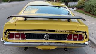 1973 Ford Mustang mach 1 Video