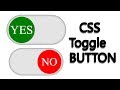 CSS Toggle Button || CSS Toggle Switch