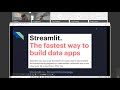 July Denver Data Drivers - Python Web Apps (Streamlit)