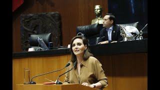 Senadora Lilly Téllez: permitir el ingreso de personal militar de EU para adiestramiento de marinos