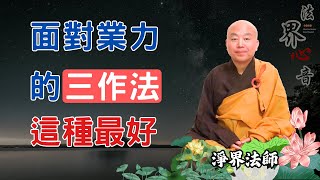 面對自己業力的三種處理方式, 這種最好 | 淨界法師 | 佛法精要 | 云何應住 | 自性 |  順境逆境 |  南無阿彌陀佛  #唱反調#汙濁#養分#冰山雪蓮