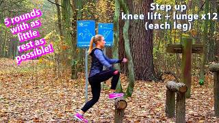 Whole body autumn workout by Alex from Travel and Keep Fit