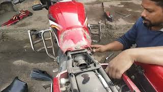 Self problem battery problem and cutout full details super splendor bs4 #subscribe #engine #like