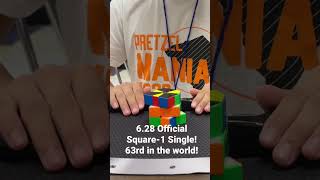 6.28 Official Square-1 Single! WR63