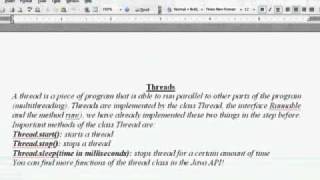 Java eclips Programming Tutorial 5 Applet Programming - Threads