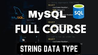 String Data-types | MySQL Tutorial For Beginners | Full Database Course | pt.22