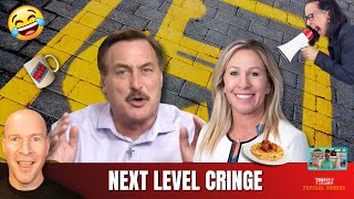Mike Lindell Protests Handicap Laws and Marjorie Taylor Greene Shouted At In Restaurant