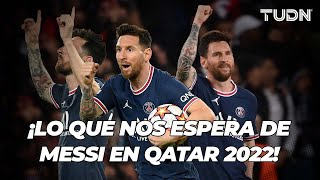 ¡SABOR A MUNDIAL! 🔥🇦🇷 ¡Los GOLAZOS de Messi en el 2022 | Champions League |  TUDN