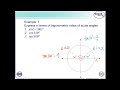 precal 预备微积分 9.3 trigonometry of any angles 任意角的三角函数