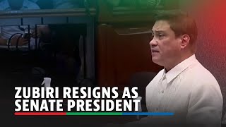WATCH: Zubiri's privilege speech on Senate change of leadership | ABS-CBN News