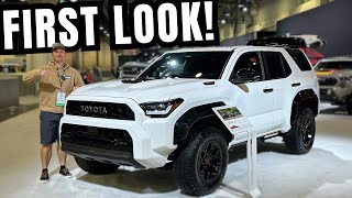 *FIRST LOOK* 2025 Toyota 4Runner TRD Pro in Ice Cap White