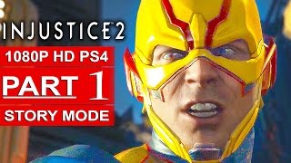 INJUSTICE 2 Story Mode Gameplay Walkthrough Part 1 [1080p HD PS4] - No Commentary