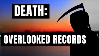 What Death Records Are You Missing