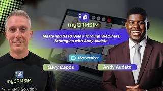 📈 Mastering SaaS Sales Through Webinars: Strategies with Andy Audate 🎯