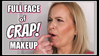 FULL FACE OF CRAPPY MAKEUP Collab w/ Jennifer Joyce Beauty | Disappointing Products