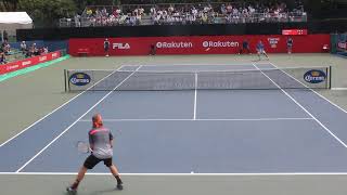 Lukas Lacko v Ryan Harrison Match Pt 3 (QF) | Rakuten Open 2013