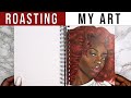 COLORED PENCIL SKETCHBOOK TOUR | My Portraits & Supplies from 2016 - 2020