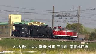 SL大樹C11207 日光線回送 　「下今市~南栗橋車両管区」 2018.4. 10