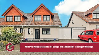 Für die kleine Familie - Moderne Doppelhaushälfte mit Garage und Einbauküche in ruhiger Wohnlage