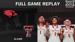 Incarnate Word vs. Texas Tech Full Game Replay | 2024-25 Big 12 Women's Basketball