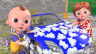 Car Wash Song + Wheels On The Bus + More Nursery Rhymes & Kids Songs | Beep Beep