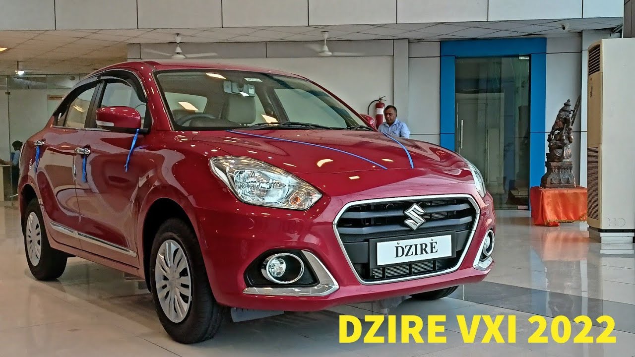 DZIRE VXI 2022 MODEL | DZIRE VXI RED COLOUR | DZIRE VXI HINDI REVIEW 👍 ...