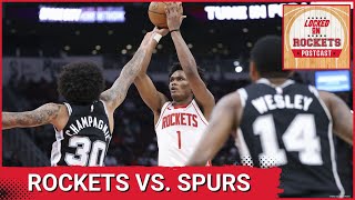 ROCKETS POSTCAST: The Houston Rockets Stomp The San Antonio Spurs