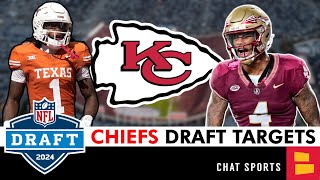 Top 5 Kansas City Chiefs DRAFT TARGETS After The NFL Combine Ft. Xavier Worthy & Keon Coleman