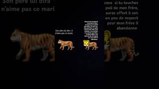 Pourquoi as-tu appelé mon frère ? 🐯🐯🐅￼