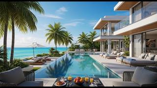 This Beachfront Villa Looks Like a Tropical Dream(4K)