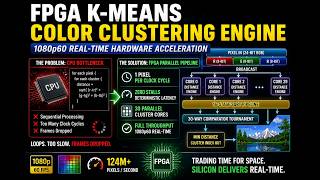 FPGA Real-Time RGB K-Means Color Clustering Engine | 1080p60 Hardware Acceleration Explained