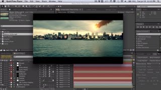 AE: Creating & Compositing a Meteor Strike