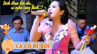 Muốn thót tim... khi nghe NS Lương Hồng Huệ ca hơi dài trích đoạn Ngai Vàng Và Nữ Tướng