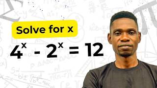 How to Solve 4^x −2^x =12 | Exponential Equations Explained