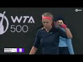 paula badosa vs. victoria azarenka 2022 adelaide 500 round 1 wta match highlights