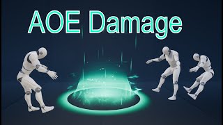 Unreal Engine - AOE Damage Tutorial (2/3)