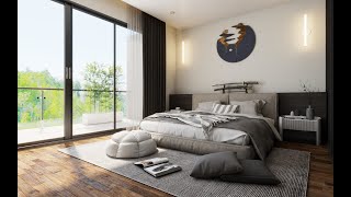 Interior Bedroom | Realistic Render using Vray and Sketchup