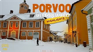 Old Town Porvoo (Borgå) in Winter, Finland [🔥 Highlights]