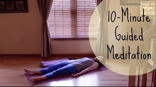 10-Minute Guided Meditation (Savasana) | Deep Relaxation - Bedtime Yoga - Relaxation