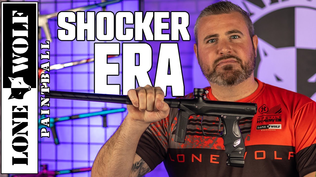 SP Shocker ERA Paintball Gun First Look & Shooting Video | Lone Wolf ...