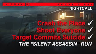 Nightcall - The "I shot everyone except the target who committed suicide" SASO run | HITMAN 3