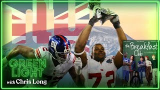 Osi Umenyiora Crazy Story How He Got Into College!  London Games and NFL Africa?! | Chalk Media