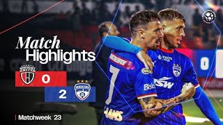 Match Highlights | Northeast United Fc 0-2 Bengaluru Fc | MW 23 ISL 2024-25