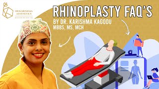 Rhinoplasty FAQs | Nose Job | Dr Karishma Aesthetics | Bengaluru