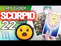 Scorpio ♏️ MY GOD❗️😇YOU ARE GOING TO LIVE A BRUTAL MIRACLE🍀💸 horoscope for today AUGUST 22 2024 ♏️