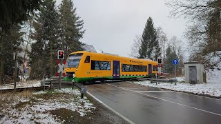 Železniční přejezd PINTSCH BAMAG Arnschwang 2.4.2022 Deutschland railroad crossing.