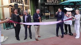 Naples Ristorante e Pizzeria Grand Re-Opening at Downtown Disney